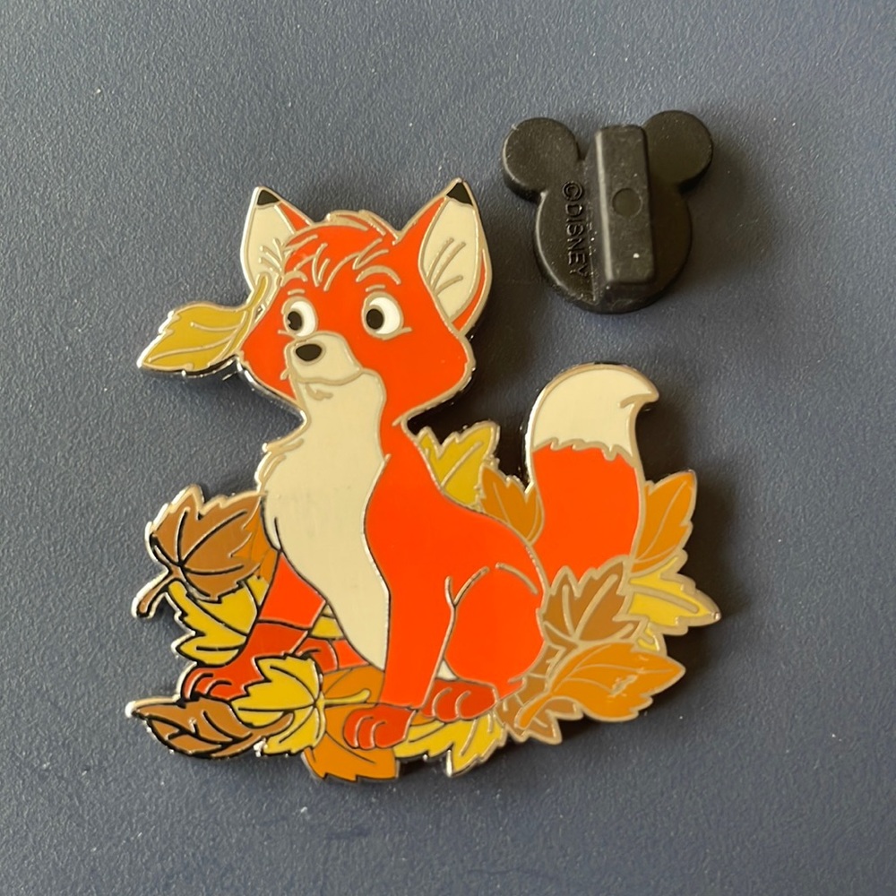 Tod Autumn Leaves Pin from Mystery Box